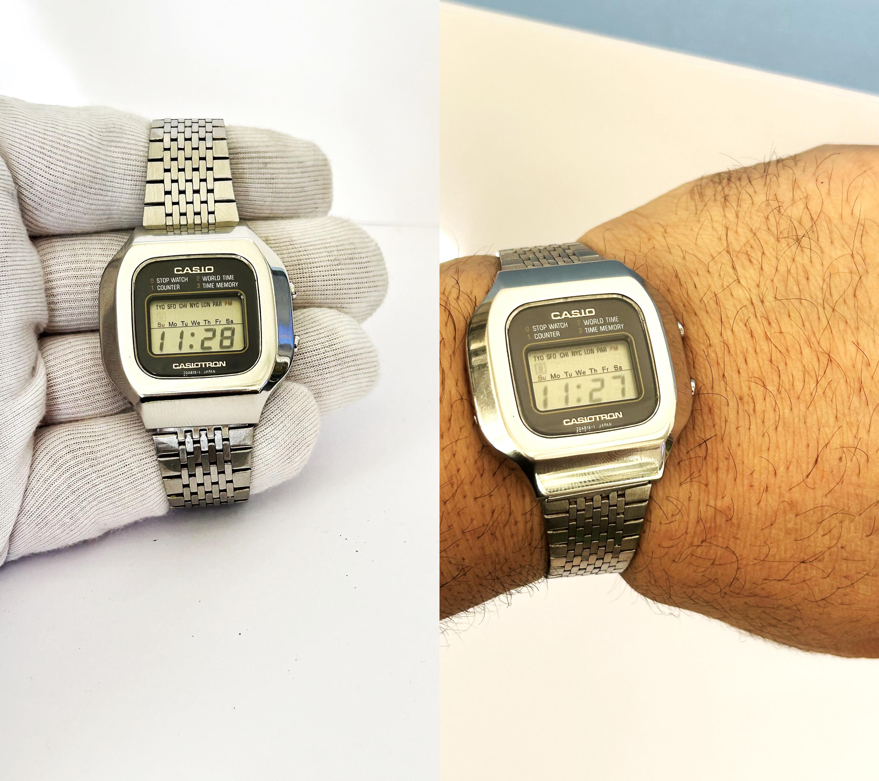 カシオ カシオトロン S-14 シチズン、ティソ、オメガ、ヴィンテージ