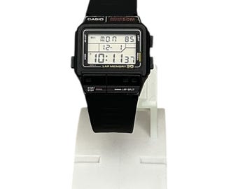 Casio SDB-300W Black Version Watch Module 503 Vintage Very Good