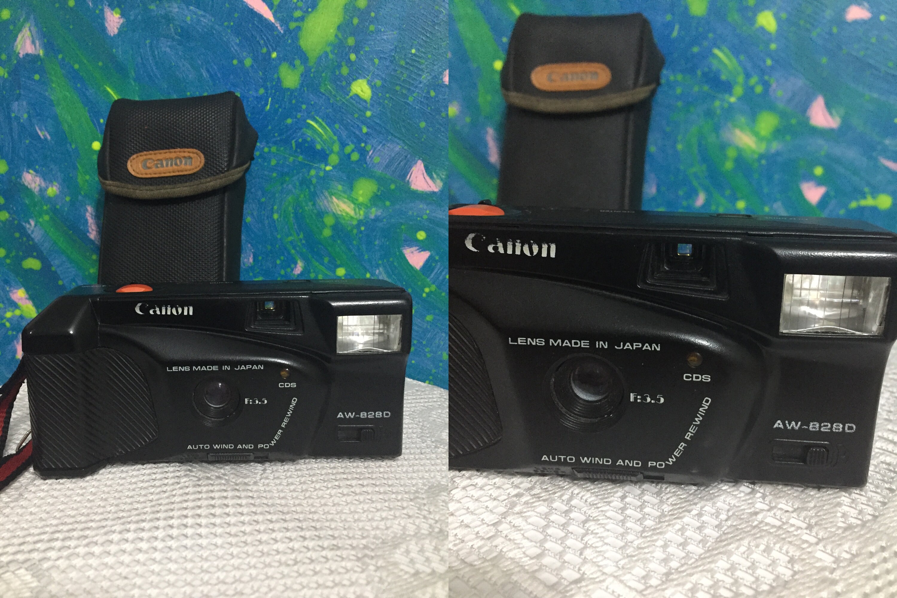 ヴィンテージ Canon AW 828-D /日本製レンズ/自動巻き/Canon mate 35