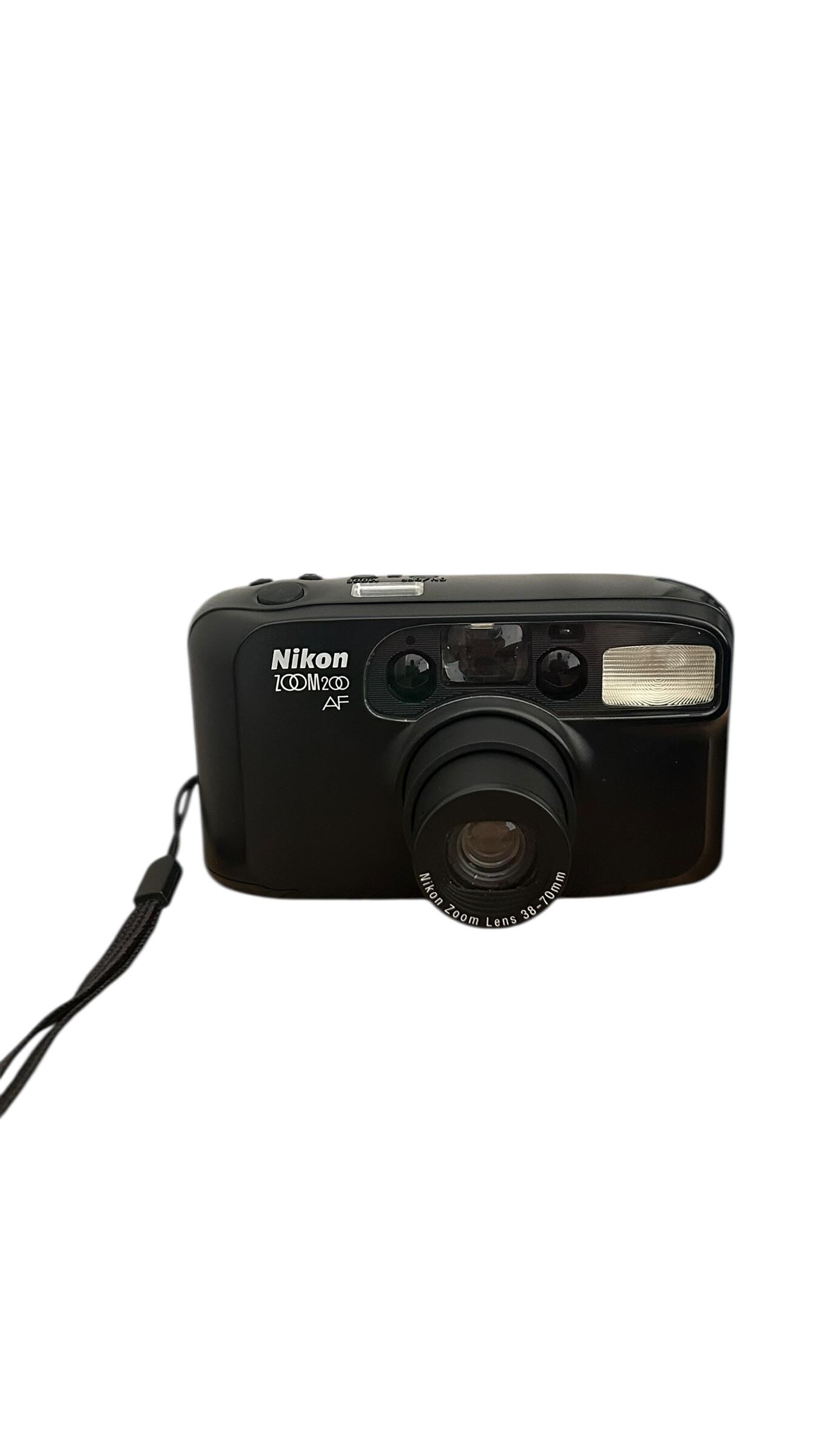 Vintage Nikon Zoom 200 AF 35mm Point and Shoot Film Camera