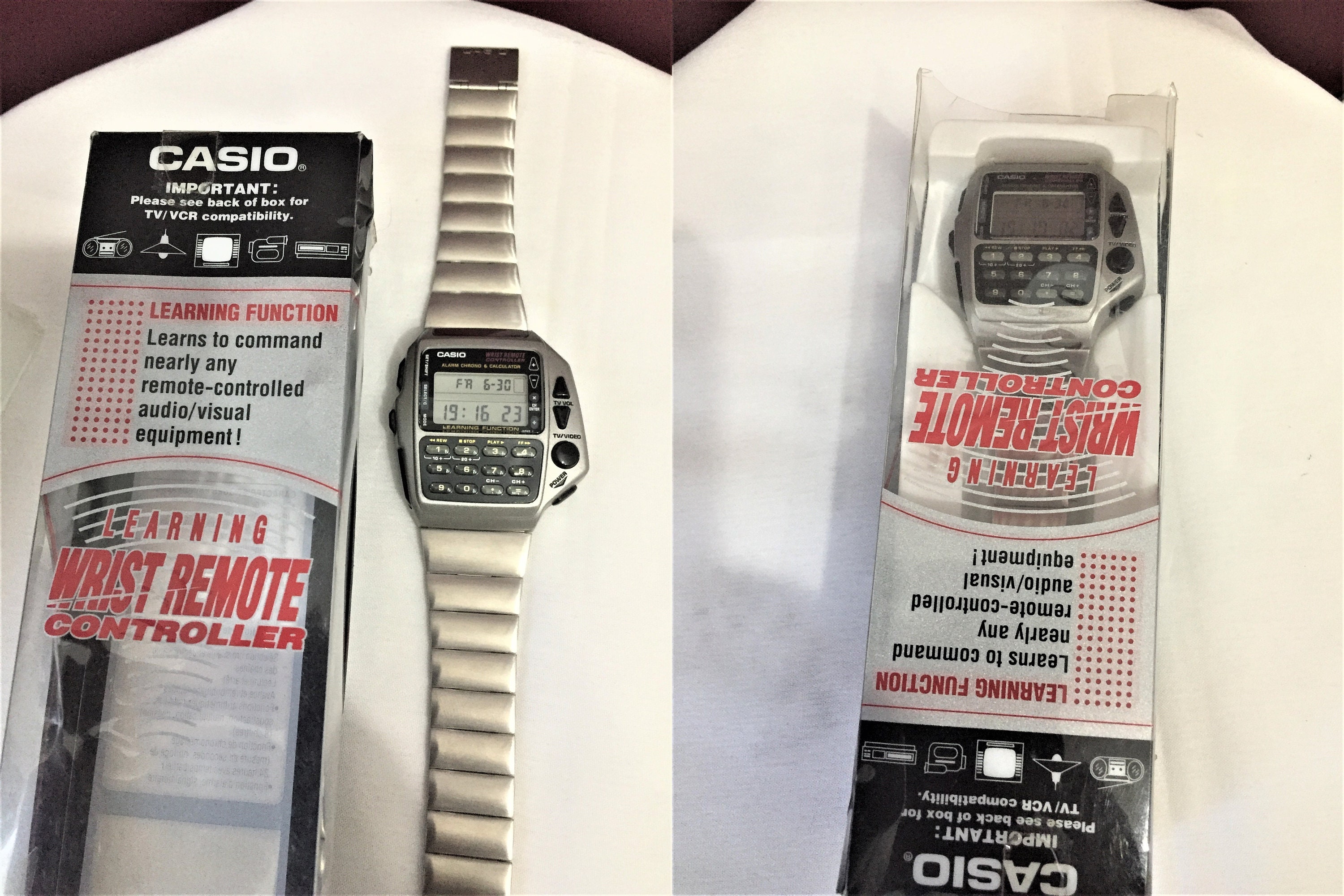 CASIO カシオ 腕リモ CMD-40メタルバンドモデル CASIO 腕リモ