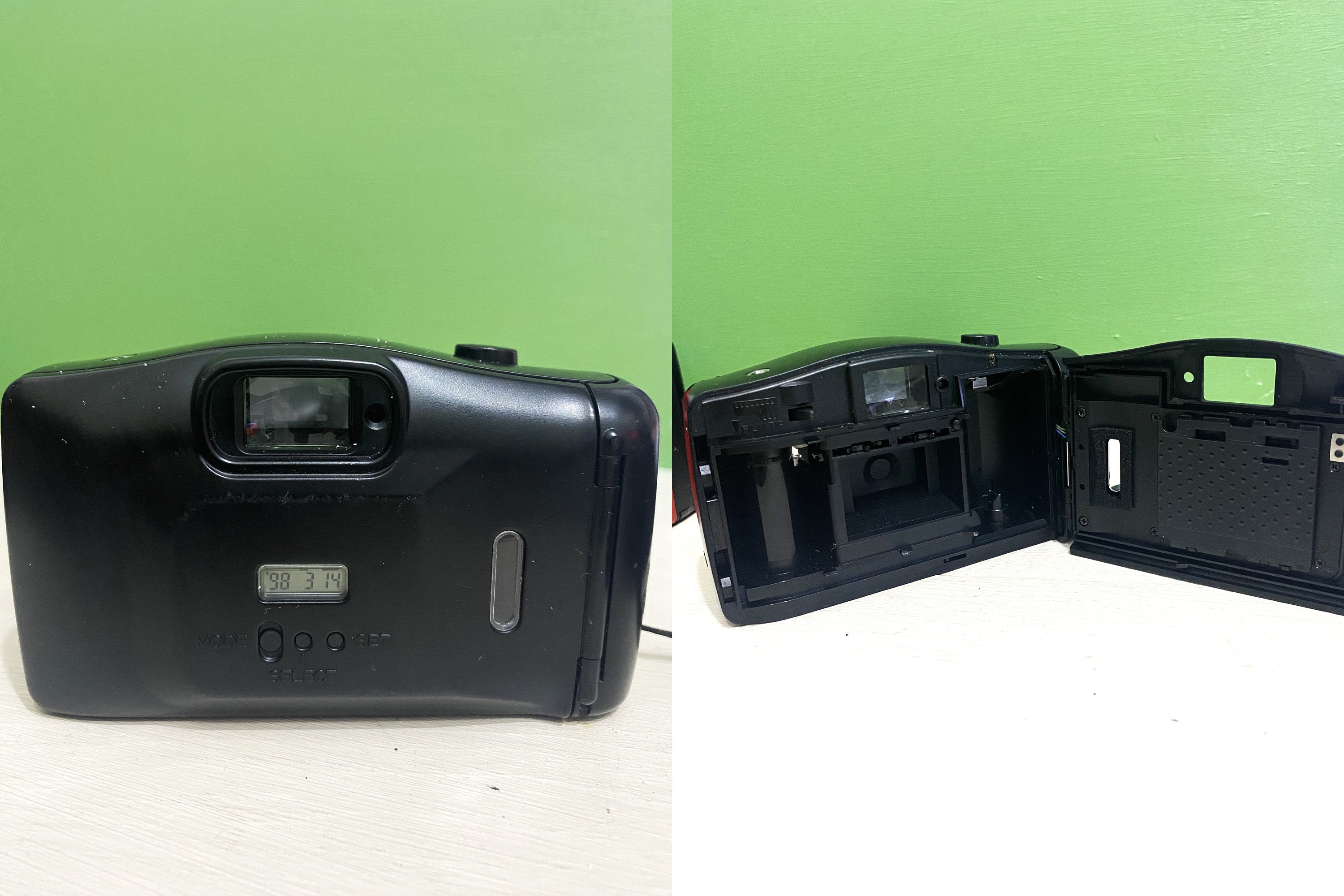 ヤシカ EZ ビュー 30mm コンパクトフィルムカメラ - 京セラ製 動作確認
