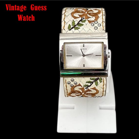 Guess Watch Vintage Very Rare/1980s / Embroidered Real  display picture 2