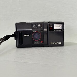 Exelent  Olympus AF-1 /Infinity - Point and Shoot /Compact Film Camera From Japan /Very good working/ ZUİKO 35 mm 1.2.8 Camera
