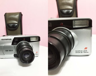 Vintage Olympus OZ 105R 35mm Point and , Film Camera - Zoom 38