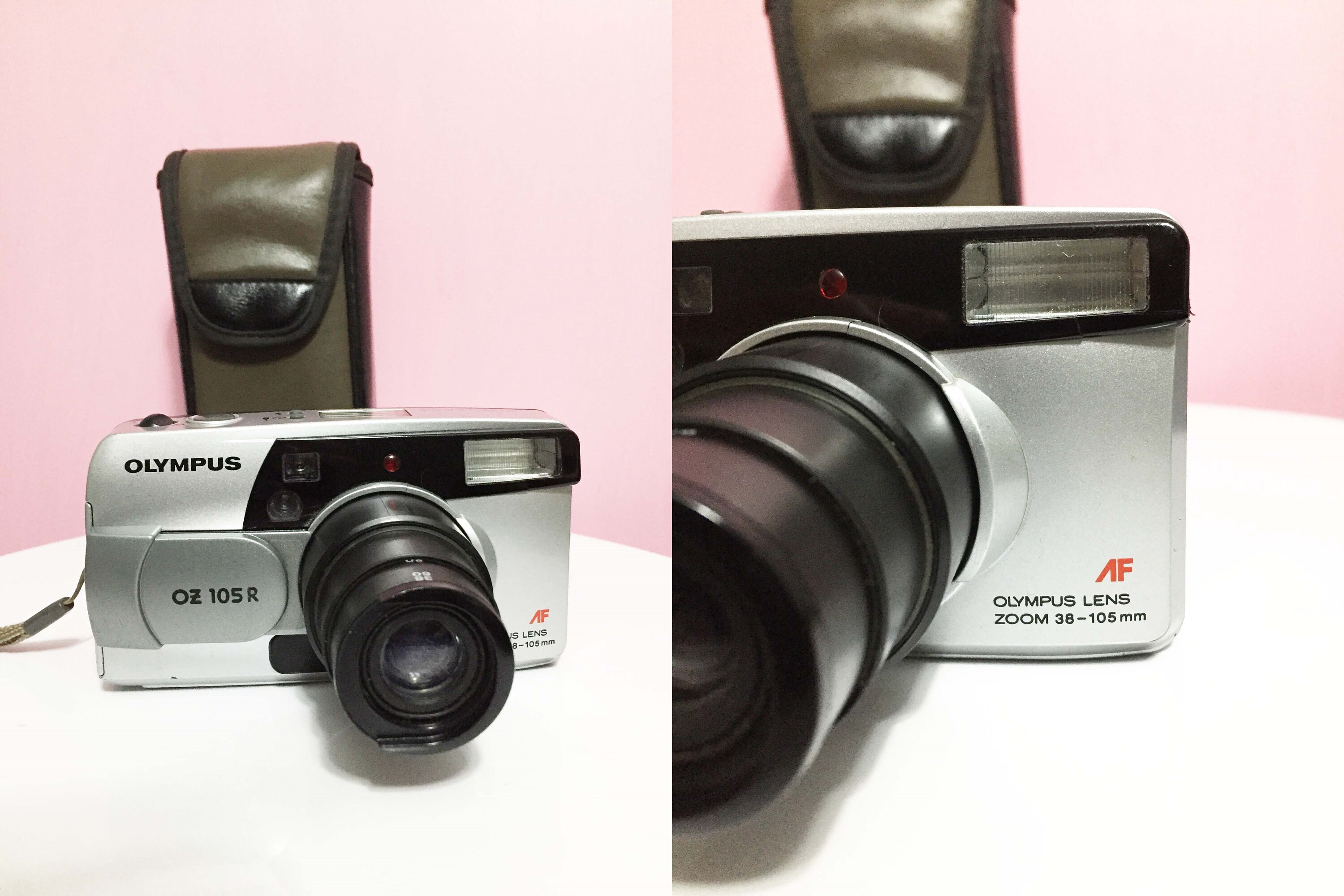 Vintage Olympus OZ 105R 35mm Point and Shoot Film Camera - Zoom 38