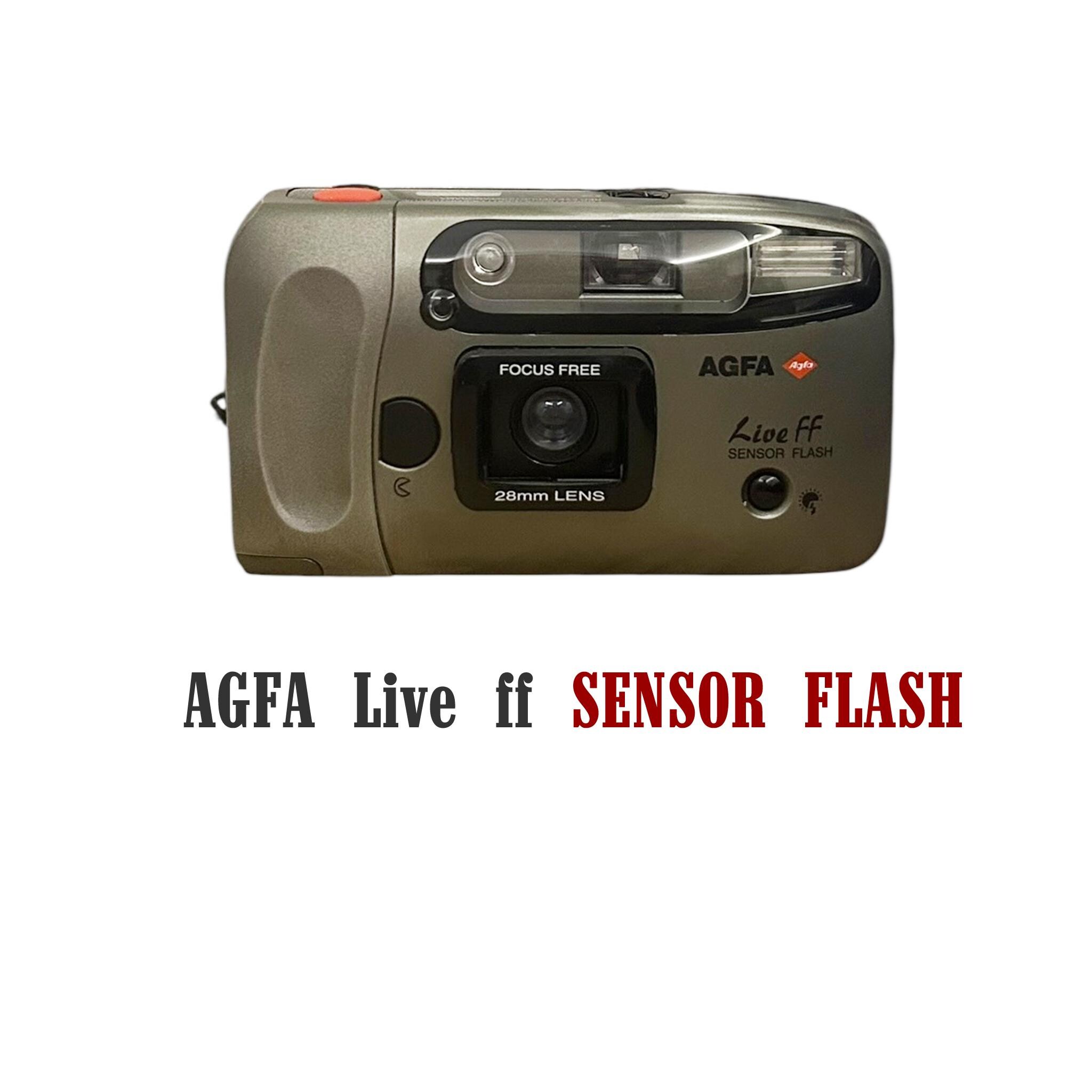Vintage Agfa Live FF Focus Free 28mm Lens Point and Shoot Film