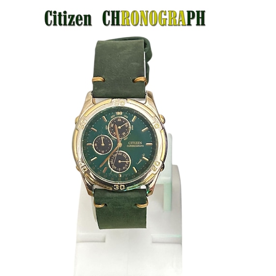 Citizen Vintage Collection 6850-G82054 K CHRONOGRAPH Watch VERY