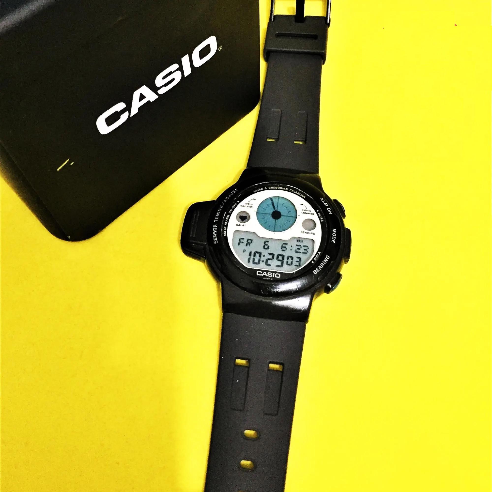 希少なヴィンテージ カシオ CPW-310 / コンパス プレイヤーウォッチ