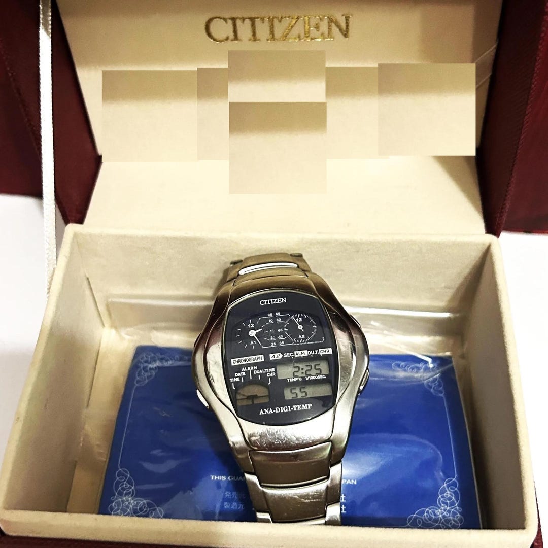Citizen Ana-digi Temp Shimizu Octo Limited 70th 8988-S022541 Citizen Ana-digi Temp Shimizu Octo Limited 70th 8988-S022541