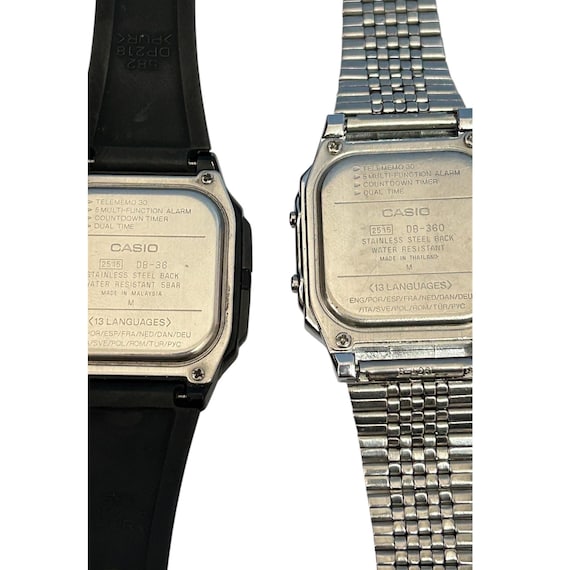 Set of 2 Vintage Casio DB-36 DB-360  Mod; 2515 /D… - image 4