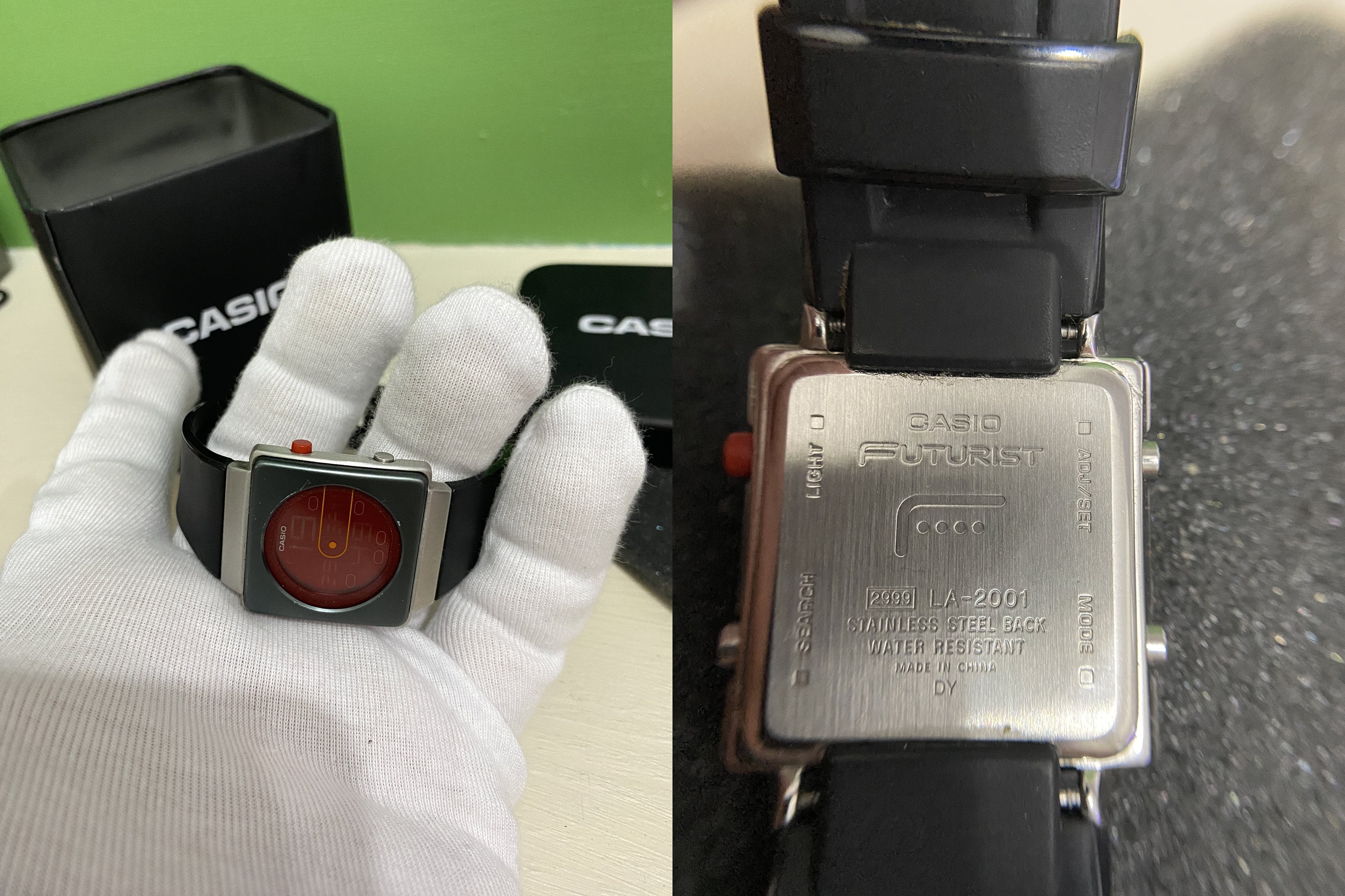 希少 CASIO カシオ FUTURIST フューチャリストLA-2001稼働品