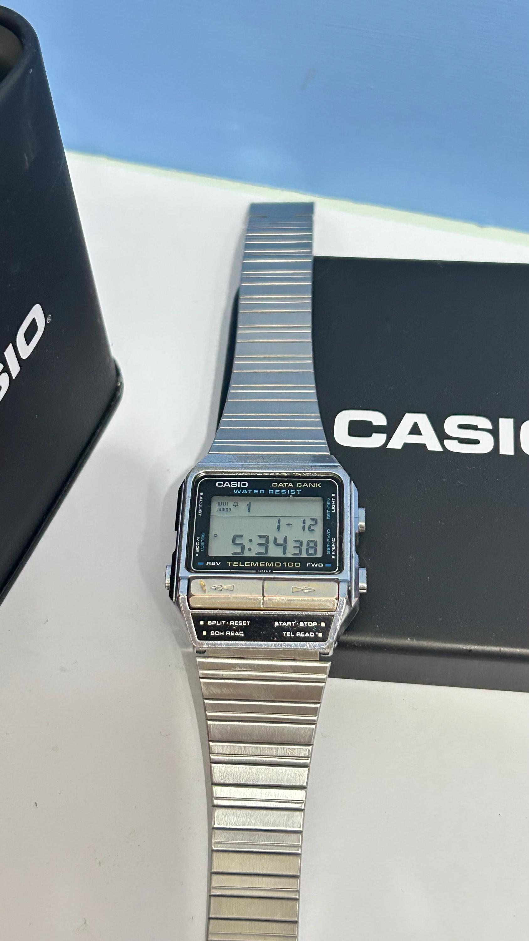 希少なビンテージ Casio DBX-110 696 データバンク テレメモ 100 日本 