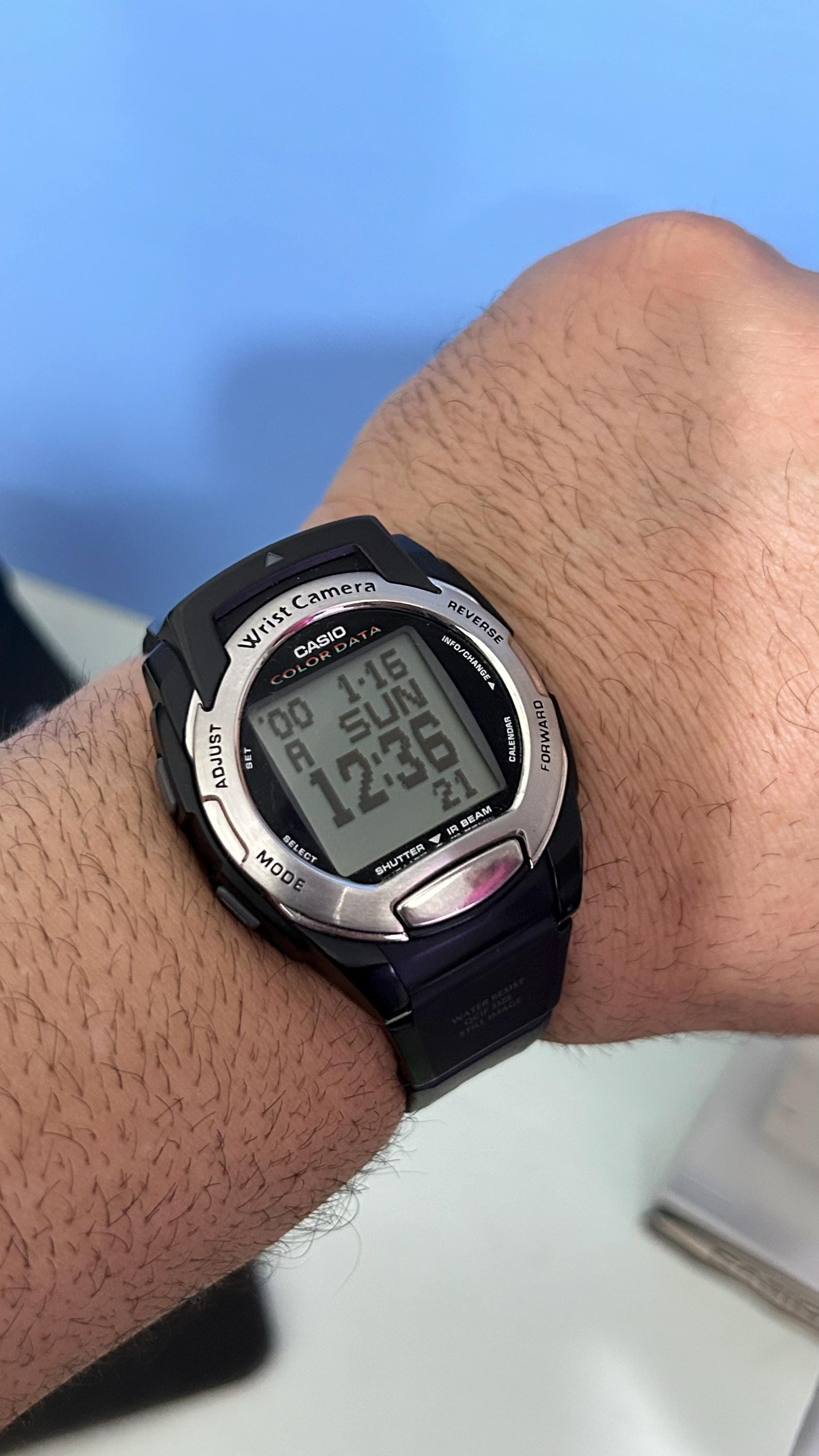 CASIOリストカメラWQV-1DSET-8JR 新品未開封カシオデータバンク Casio Original Case WQV-1 WRIST CAMERA NEW OLD STOCK - VINTAGE | eBay