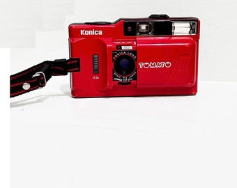 【動作確認ＯＫ】KONICA　TOMATO 動作良好！】Konica TOMATO トマト フィルムカメラ