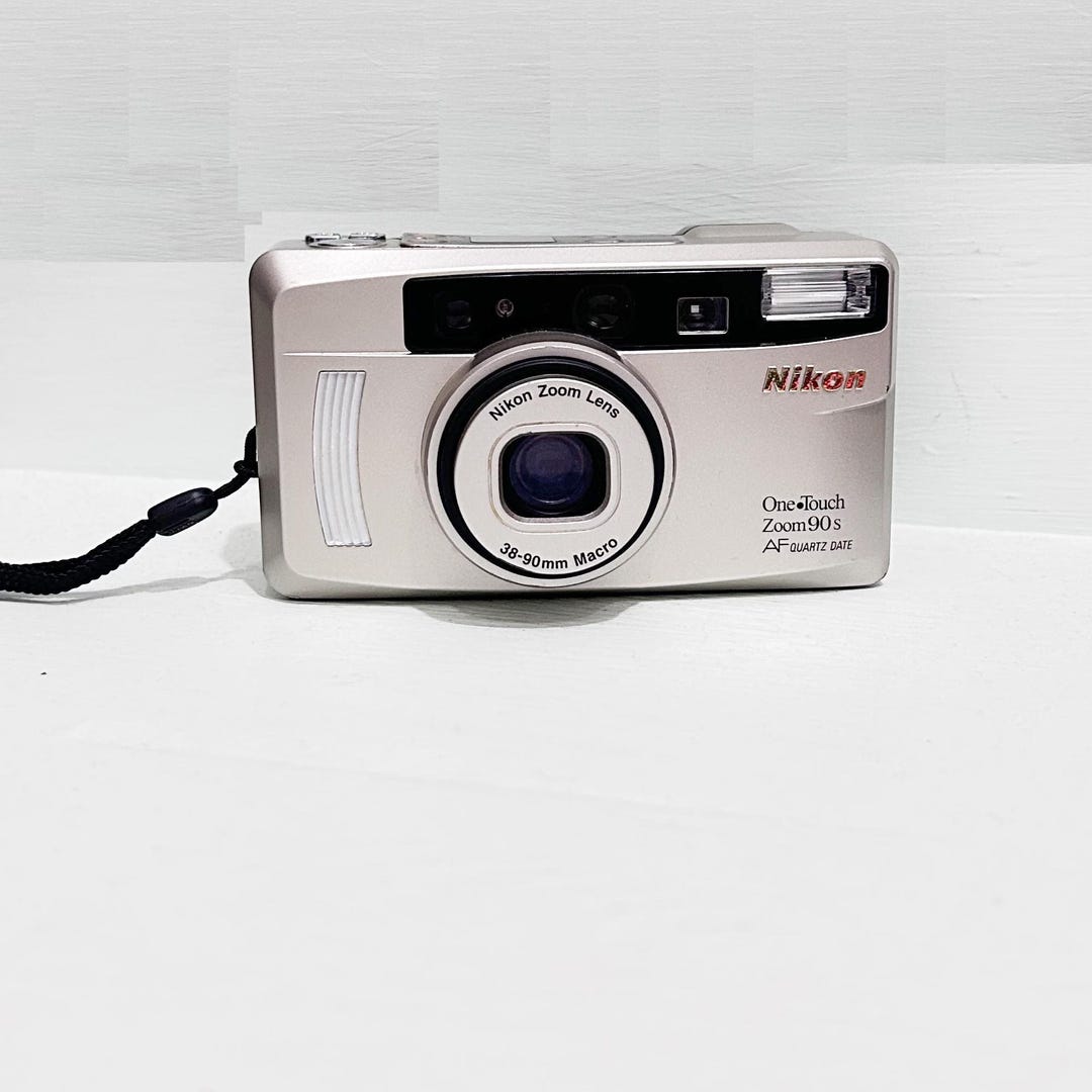 Vintage Nikon One Touch Zoom 90s Quality Case/ Camera Tested