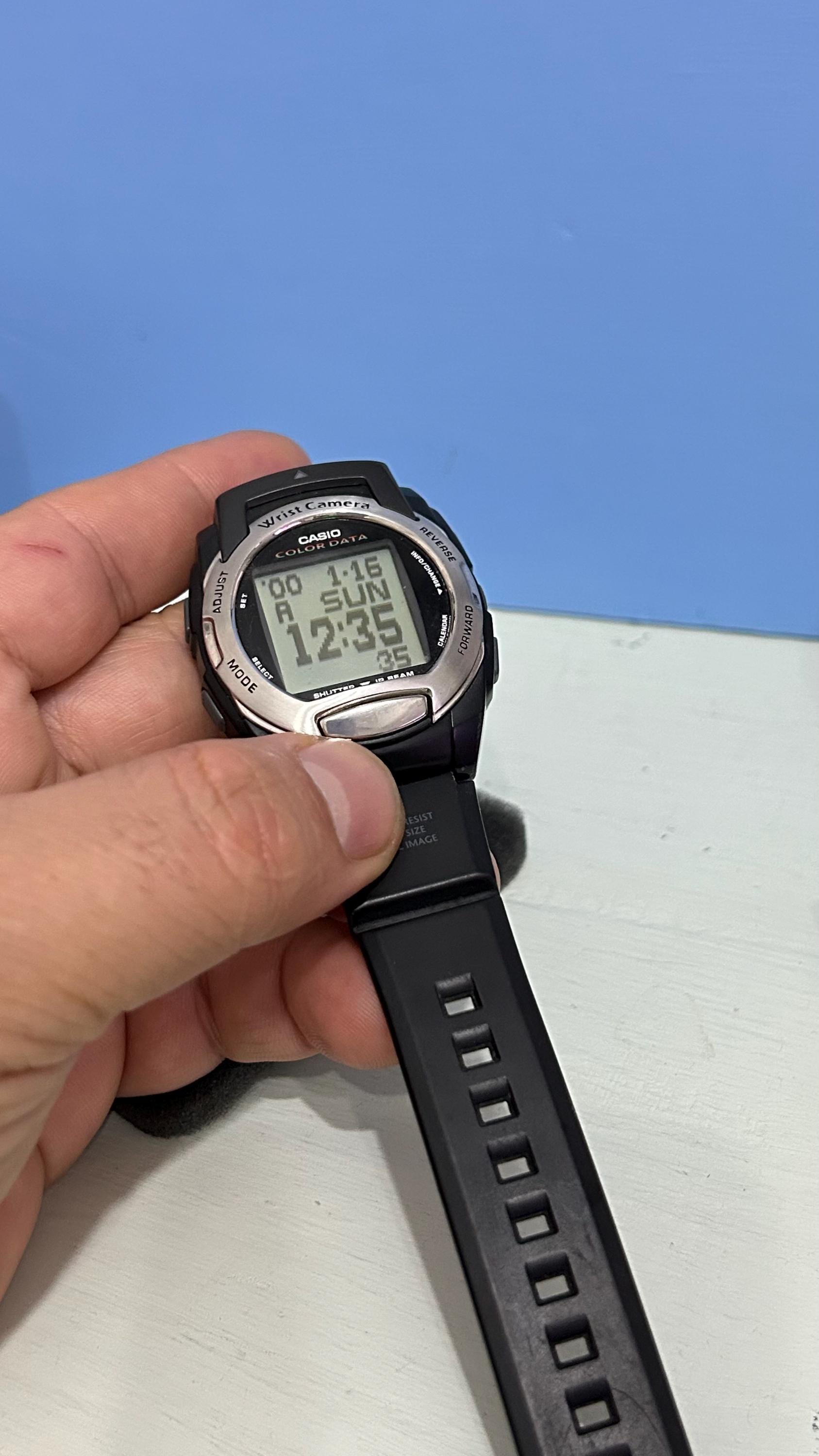RARE Casio WQV-3 Wrist Camera Watch Module 2411/ Orginal Stell