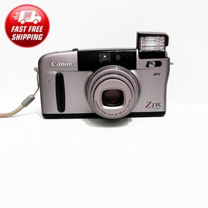 Olympus Mju Canon Sure Shot Z135 35mm Film Camera Compact Point