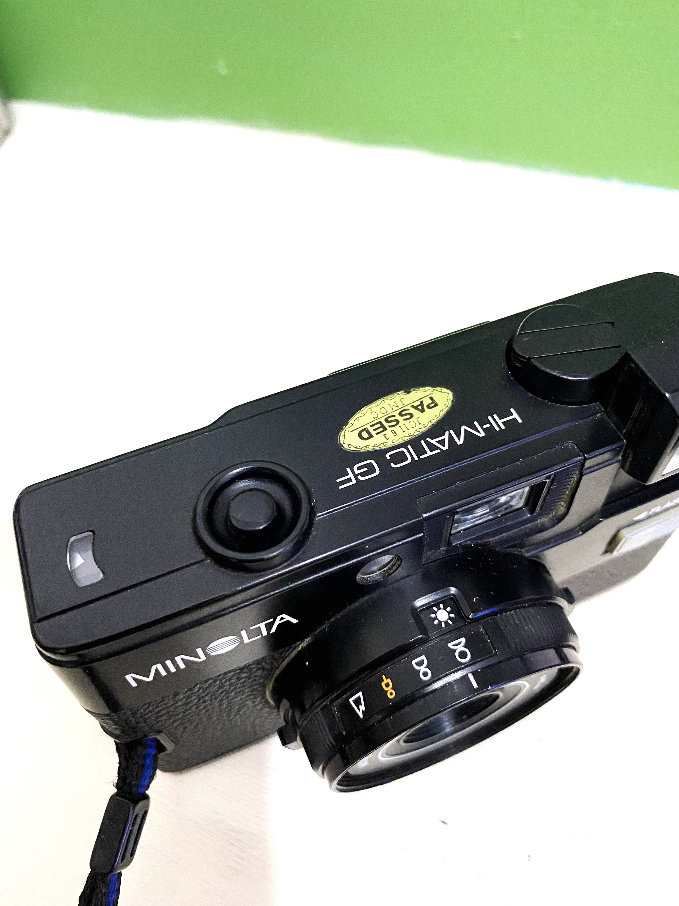 Vintage Minolta Hi-matic GF Analog Camera Perfect for Lomography