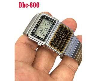 Vintage Casio DBC-V50 Easy Rec Data Bank Wrist Watch Telememo