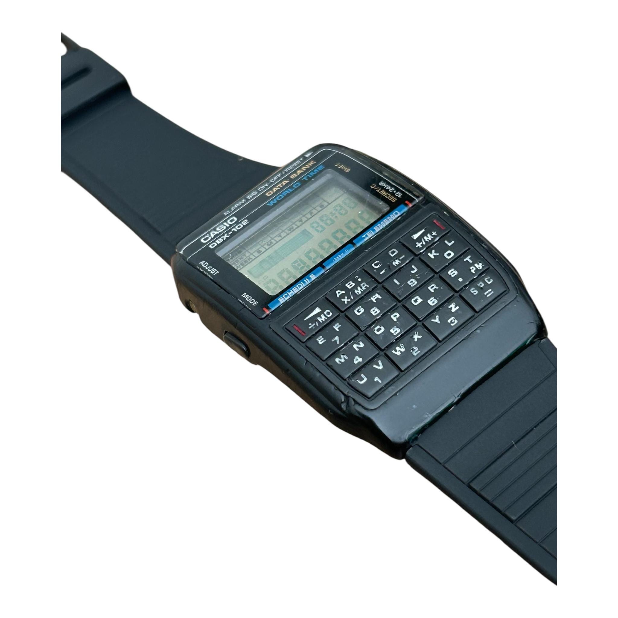 Vintage Casio DBX-102 Data Bank Calculator Watch, RARE - Etsy
