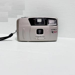 Yashica EZ Mate DATE 35 mm Vintage Camera/ With Battery/ Shot Film Camera/ Kyocera Lens f: 30 mm/ Test film and