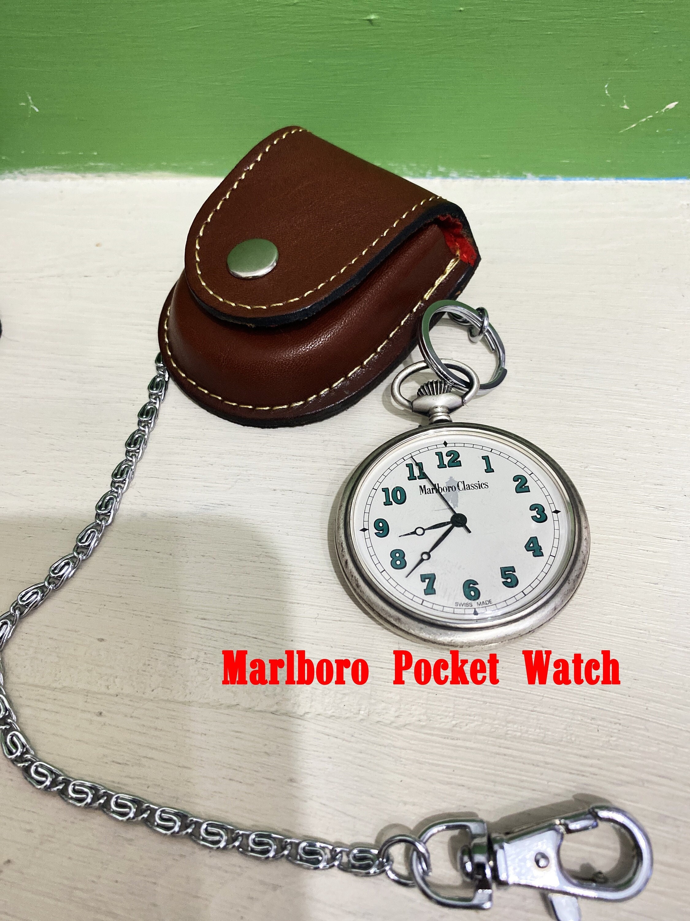 Marlboro swiss army shop pocket watch
