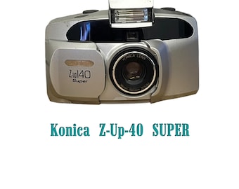 ヴィンテージ コニカ Z-up 80 スーパーズーム フィルムカメラ（ケース