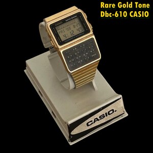 CASIO DBC-610 80s データバンク オダギリジョーモデル ゴールド Casio DBC-610 Data Bank Gold Watch | eBay