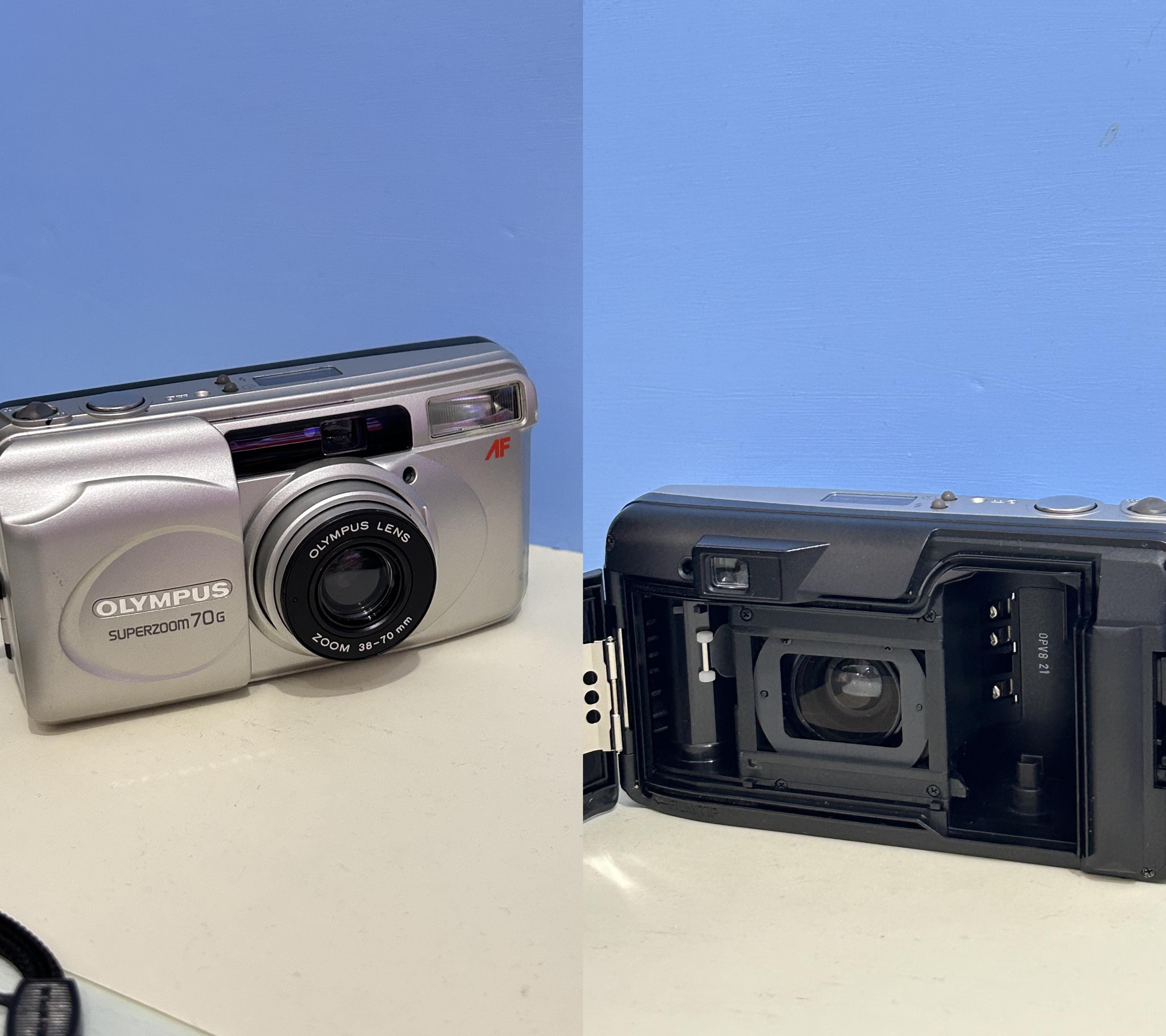 ヴィンテージ オリンパス スーパーズーム 70G、フィルムカメラ