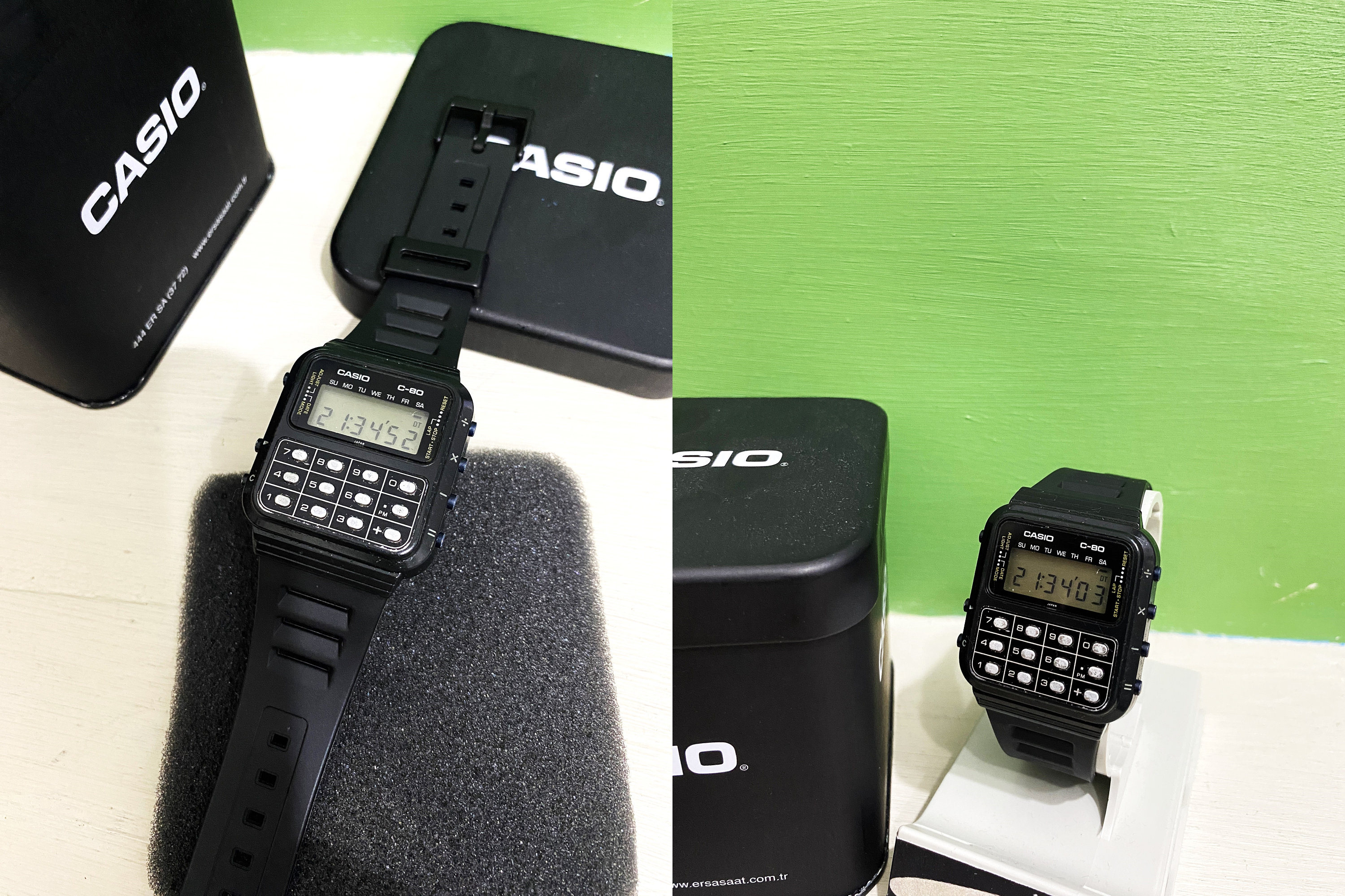 ヴィンテージ カシオ C-80 電卓/ウォッチモジュール 133 初代/カシオ