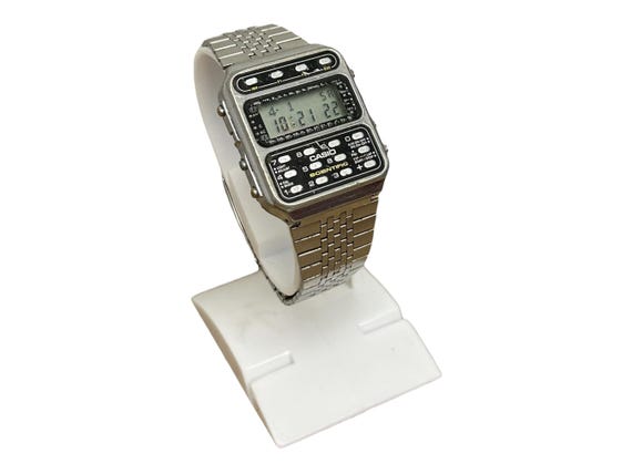 RARE Vintage Casio CFX 200 Calculator Watch Mod:197 Japan - Etsy