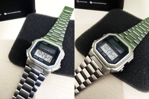 Casio AL-190W SOLAR Power / 3274 Module) LCD Digital Watch