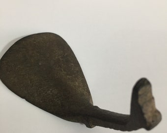 Cuerno de zapato de bronce Cuerno de zapato cuerno de zapato pequeño / Padre gif / cuerno de zapato de bronce antiguo