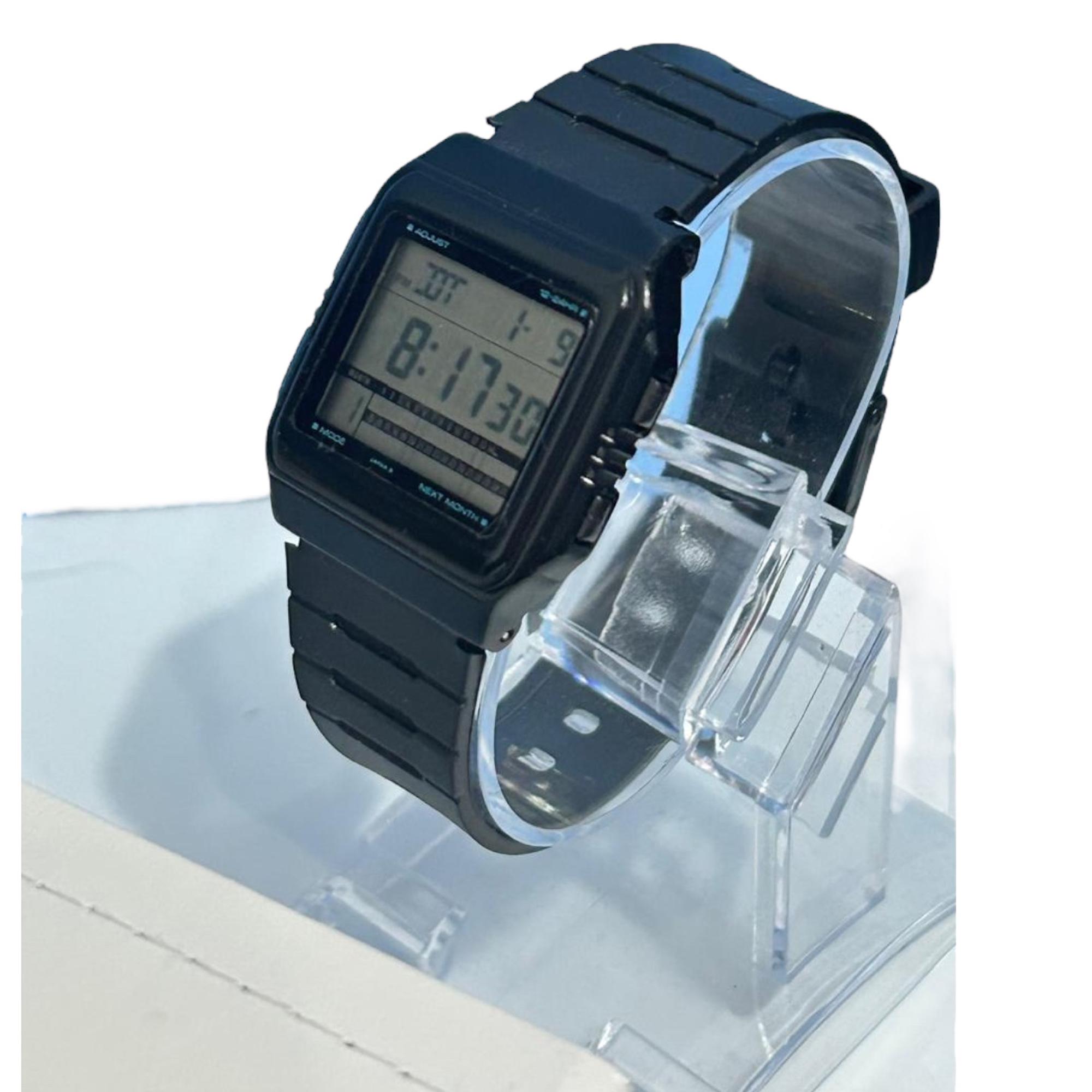 ULTRA RARE Vintage Casio W-49 Calendar Memo Men's 1980s Mod: 551