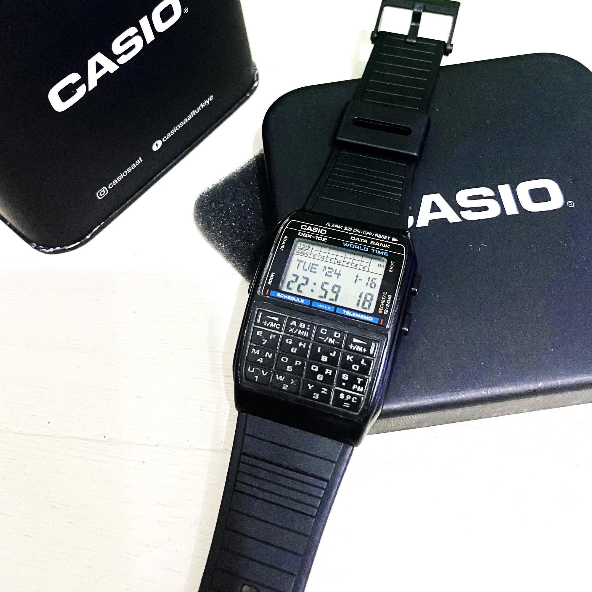 CASIO データバンク　DBX-101W CASIO （カシオ）/DATABANK データバンク カリキュレーター（デジタル