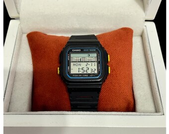 Very RARE Casio FT-100W Fish İn Time Digital Watch Marlin 844