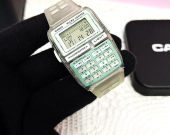 Rare & Vintage Casio DBC-63 Dino Zone Databank Wrist Watch