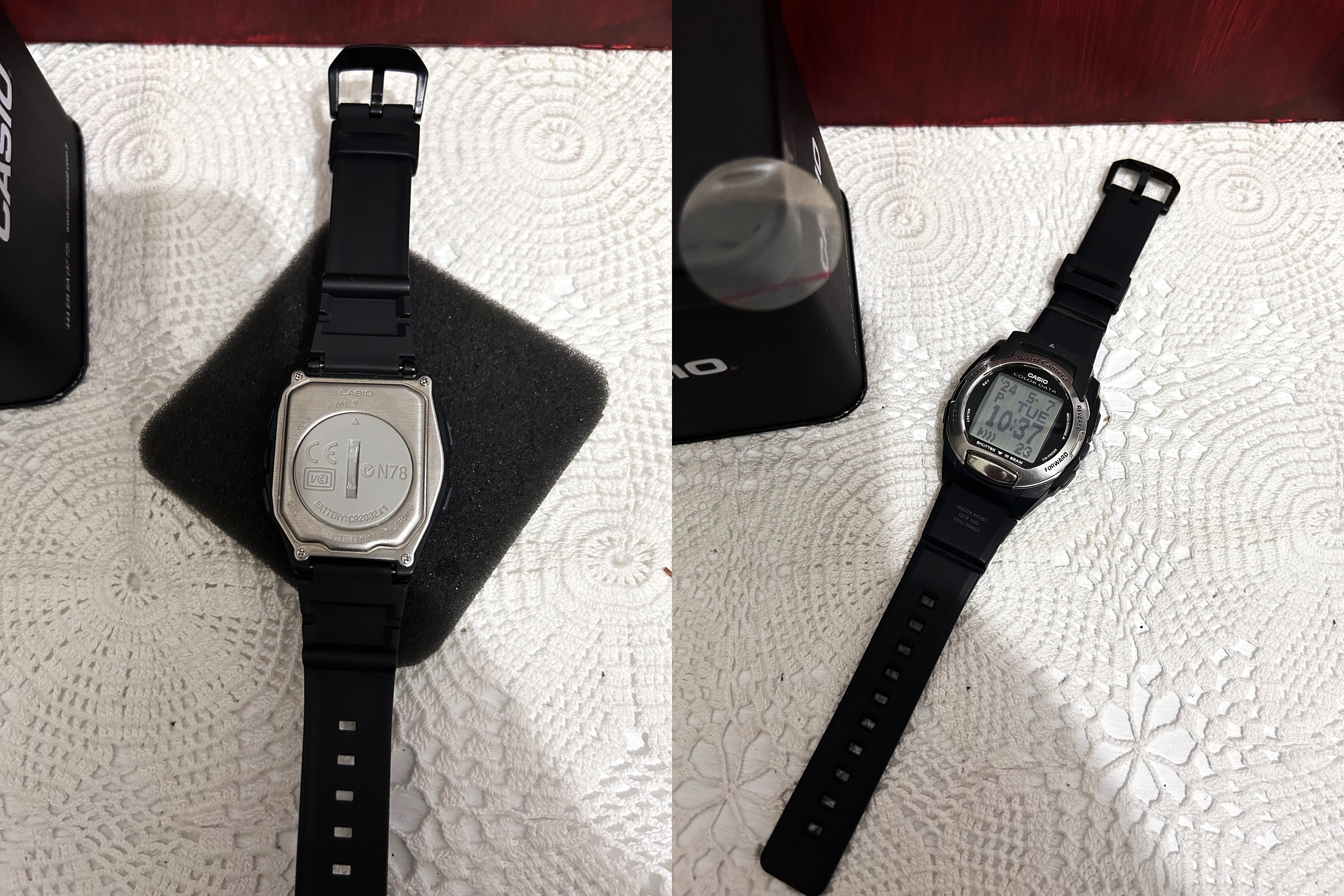 UNUSED RARE Casio WQV-3 Wrist Camera Watch Module 2411