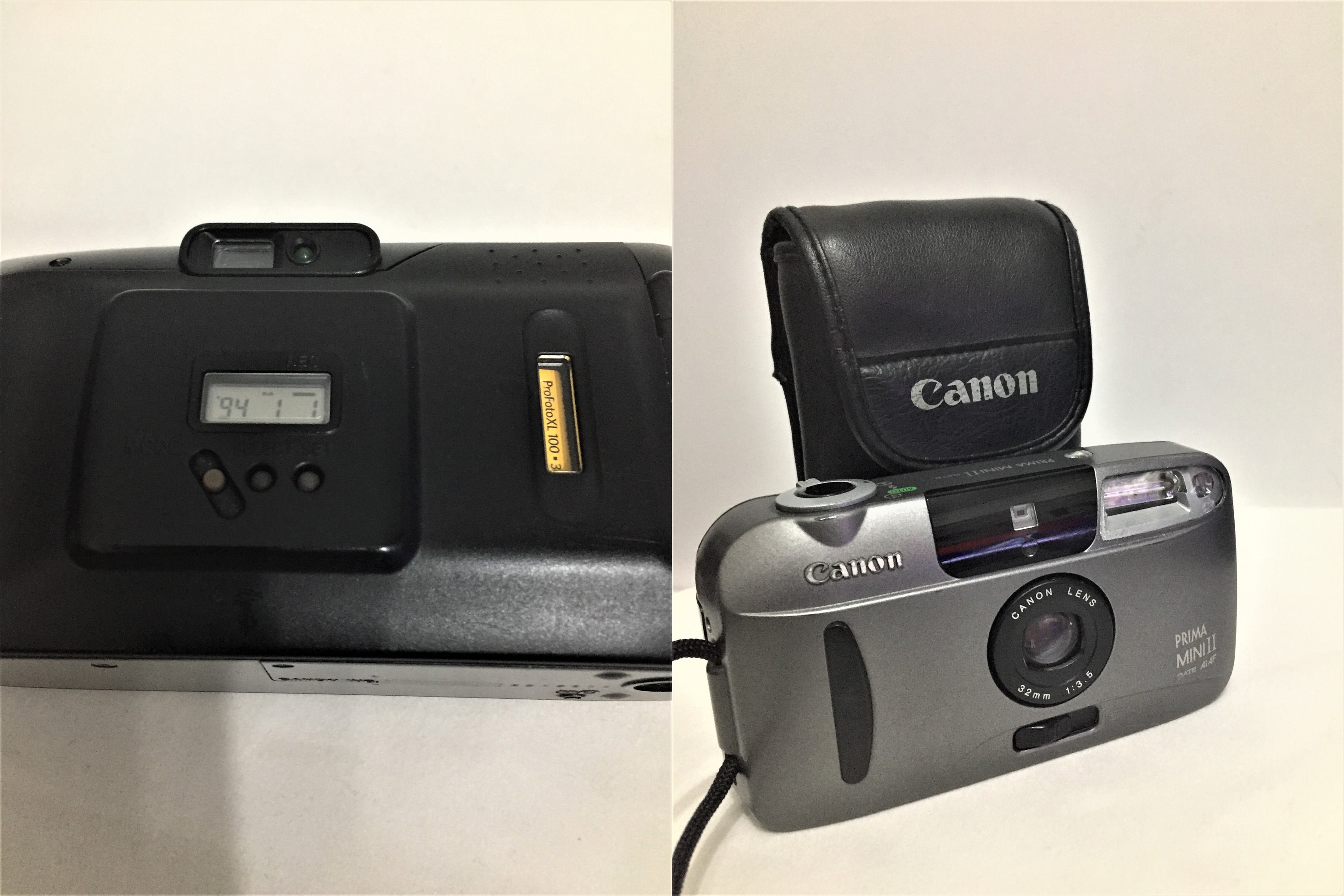 Canon Prima Mini II Date/ Canon Lens 35mm Compact AF Camera/point