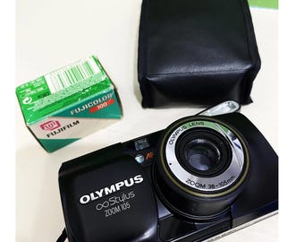 Olympus Stylus Zoom DLX Panorama 35mm Point and Shoot Film Camera
