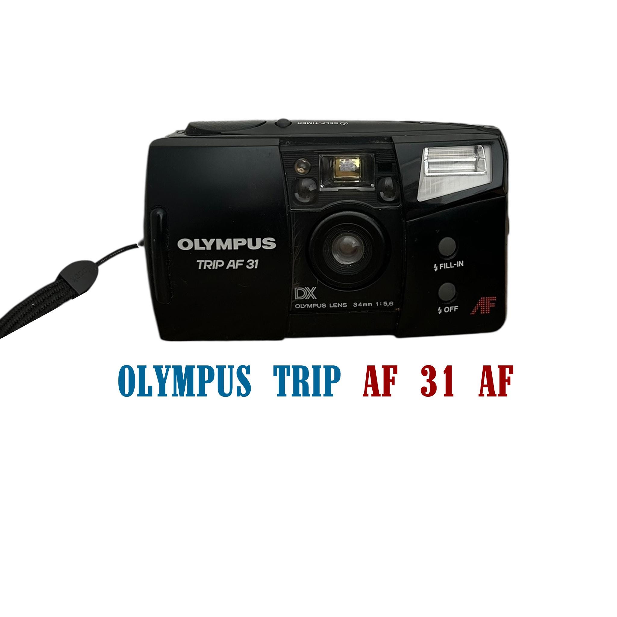 Vintage Olympus Trip AF 31 Point and , 35mm Film Camera - Tested