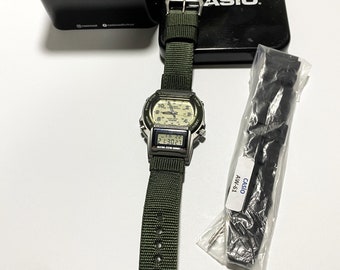 casio カシオ AW-61 動作品 1517 Vintage Casio AW-61 1750 Watch Analog Digital / Japan