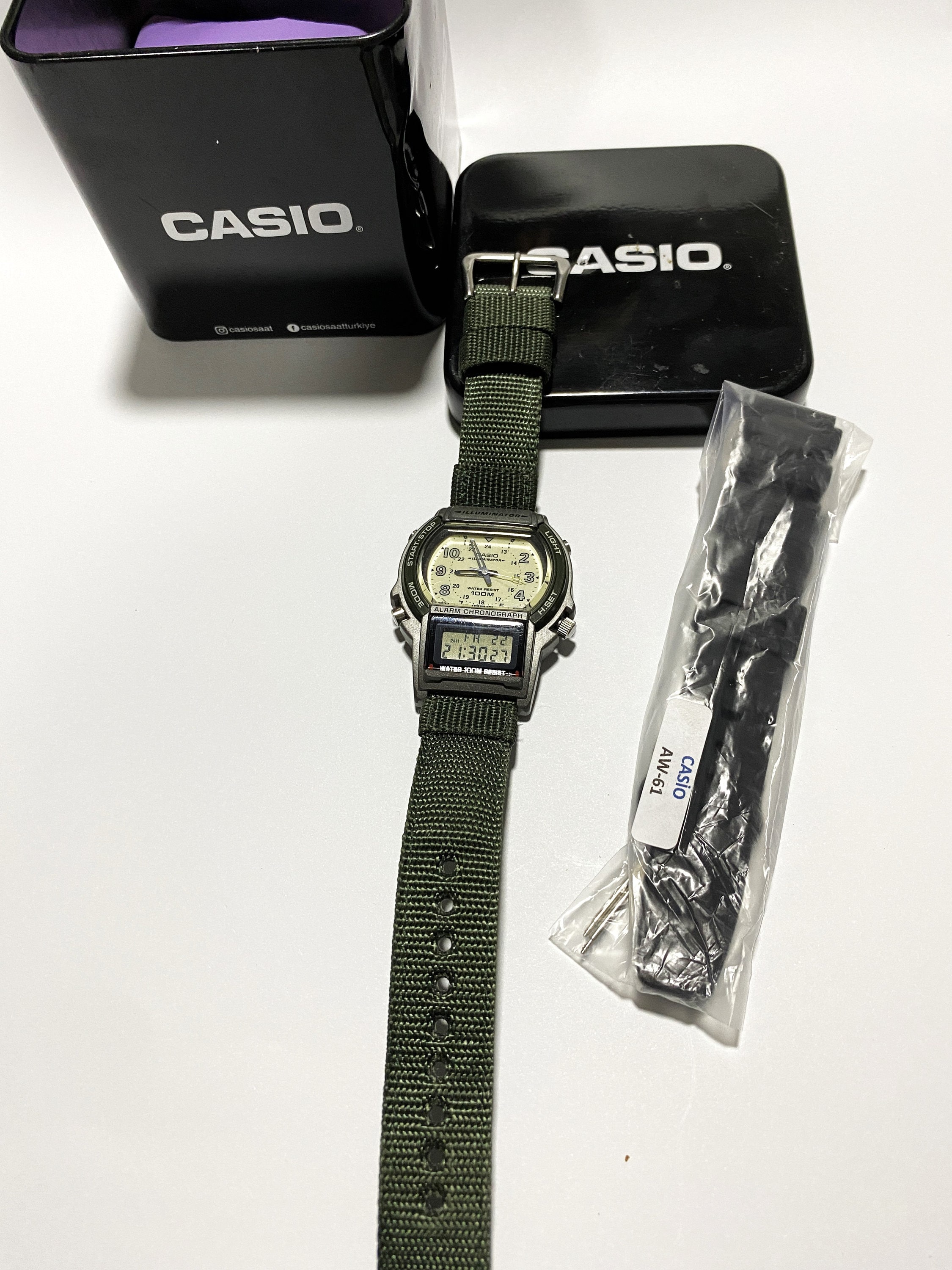 casio カシオ AW-61 動作品 1517 2025年最新】AW-61 casioの人気アイテム - メルカリ