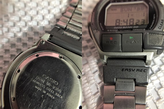 Vintage Casio Db-v300 Easy/ Rec Databank 30 Secon… - image 6
