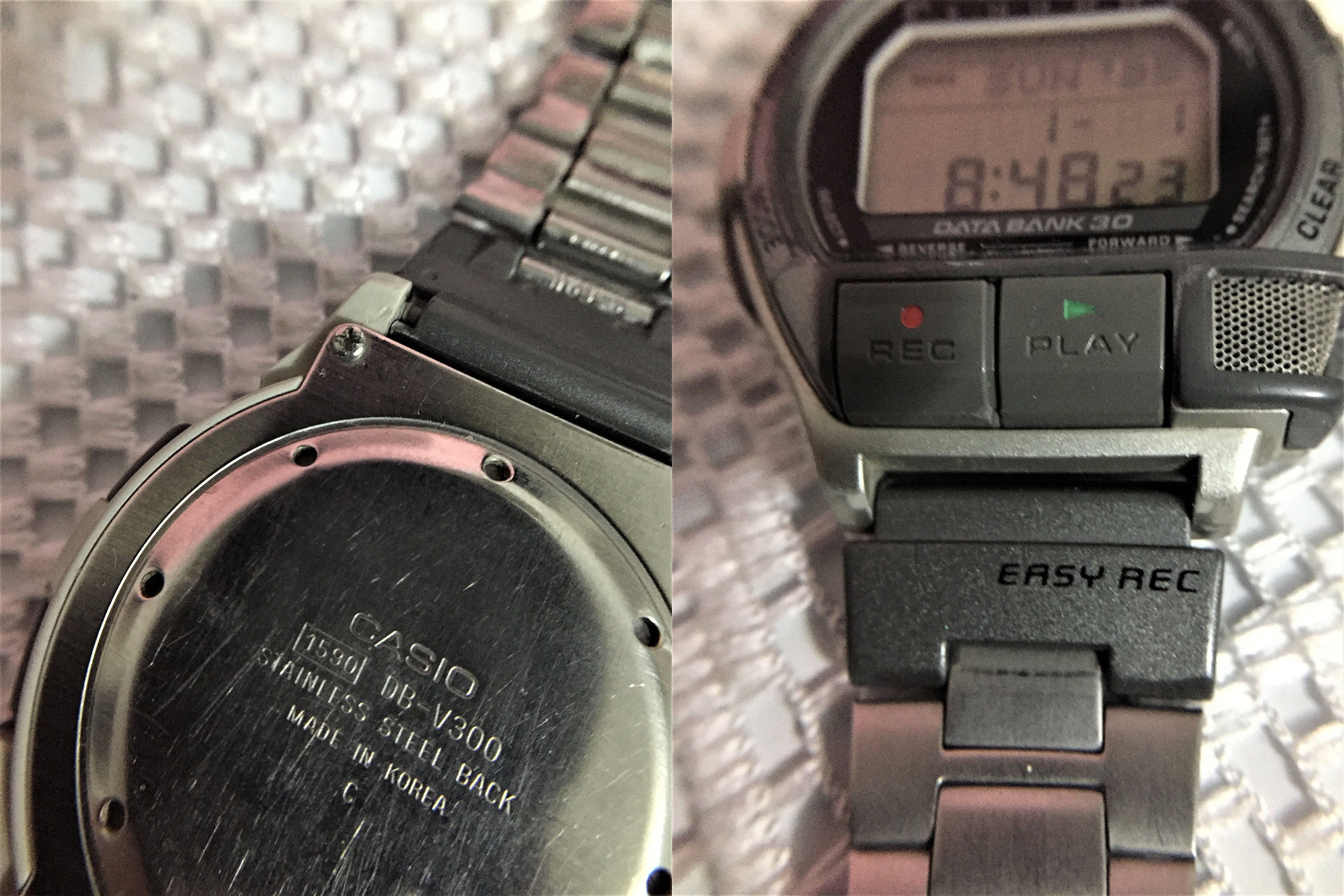 Vintage Casio Db-v300 Easy/ Rec Databank 30 Second Voice Vintage Casio Db-v300 Easy/ Rec Databank 30 Second Voice