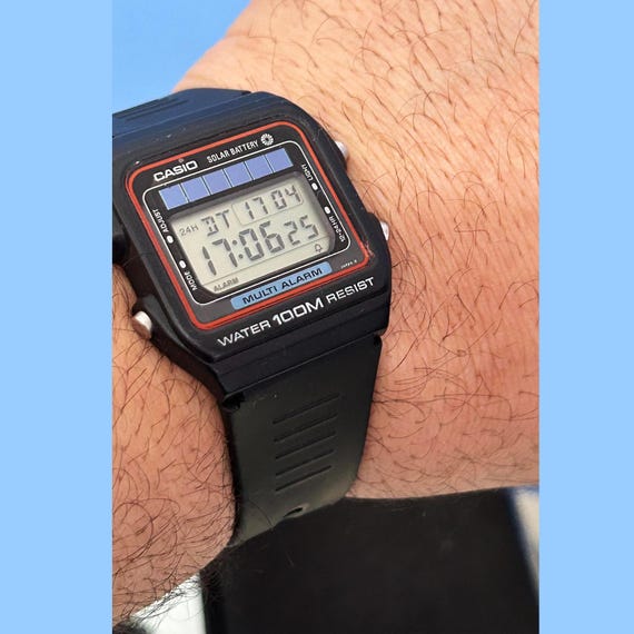 レア VINTAGE 1982's CASIO F-600 デジタル腕時計 レア VINTAGE 1980's CASIO F-7 デジタル時計 - メルカリ