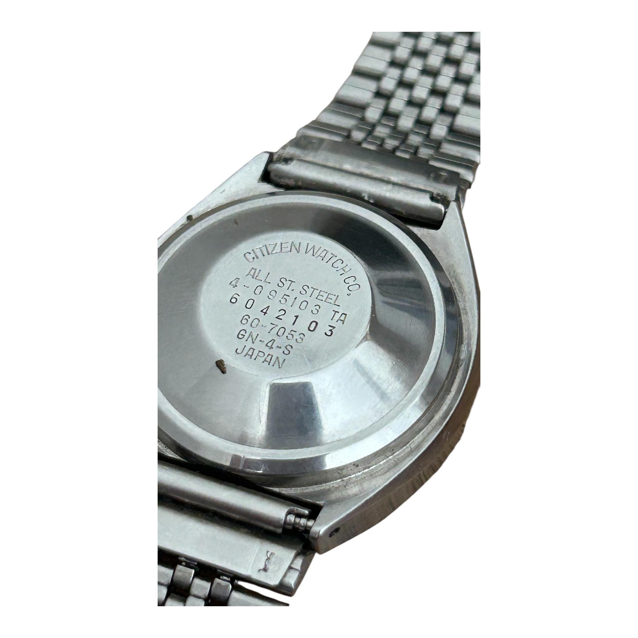 希少ヴィンテージ シチズン クリストロン/LC クォーツ デジタル腕時計