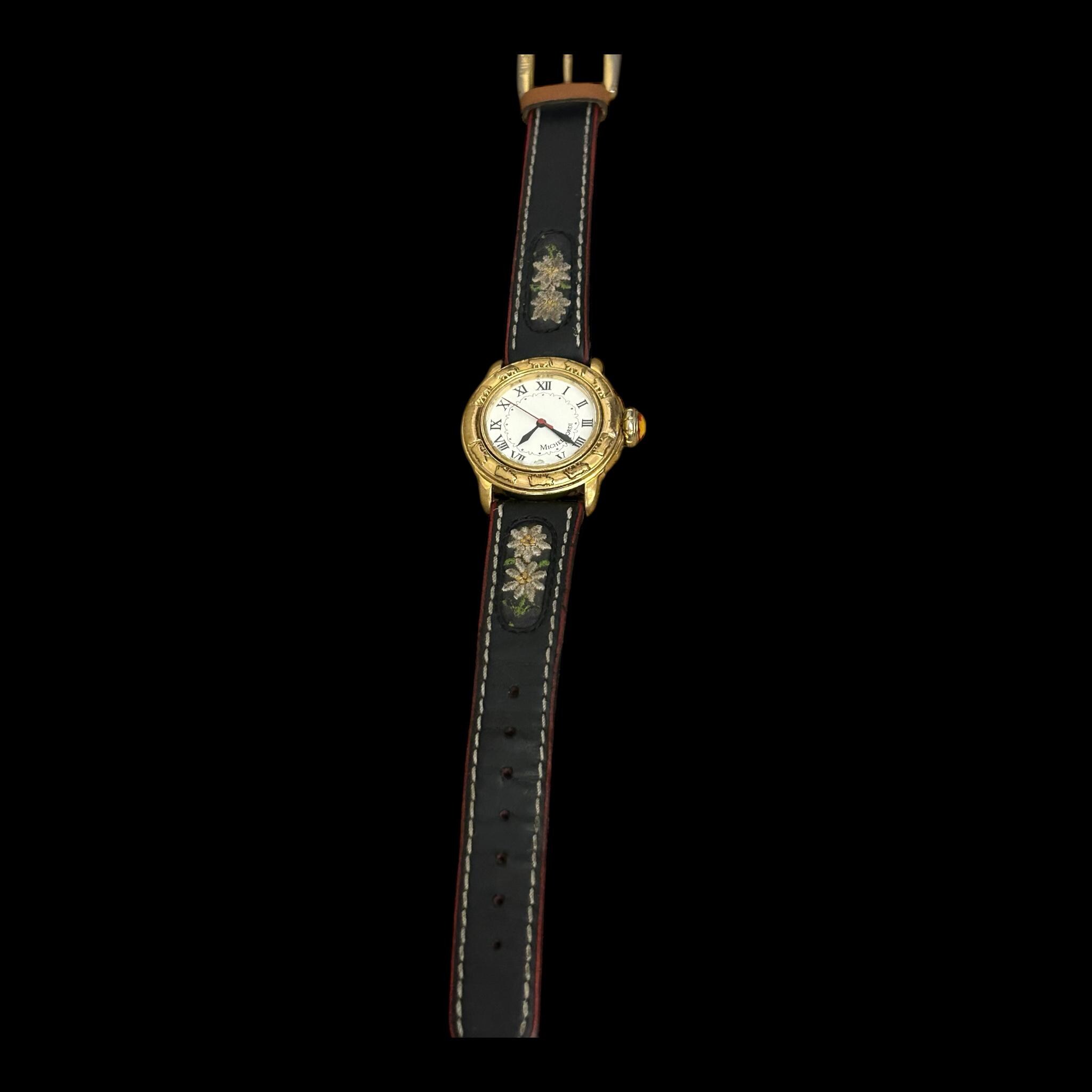 Vintage Michel Jordi Swiss Watch Womens 36mm 1991 Suisse 1291