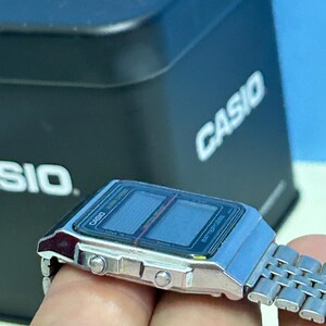 Casio AL-180 Watch Vinatge Batteryless. Vintage Retro/ Pilot Swiss Gift ...